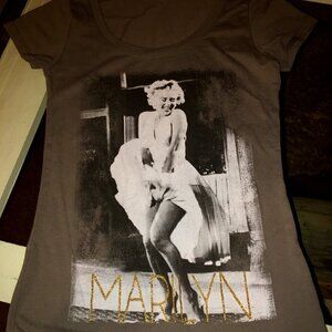 Marilyn Monroe Brown Graphic Tee